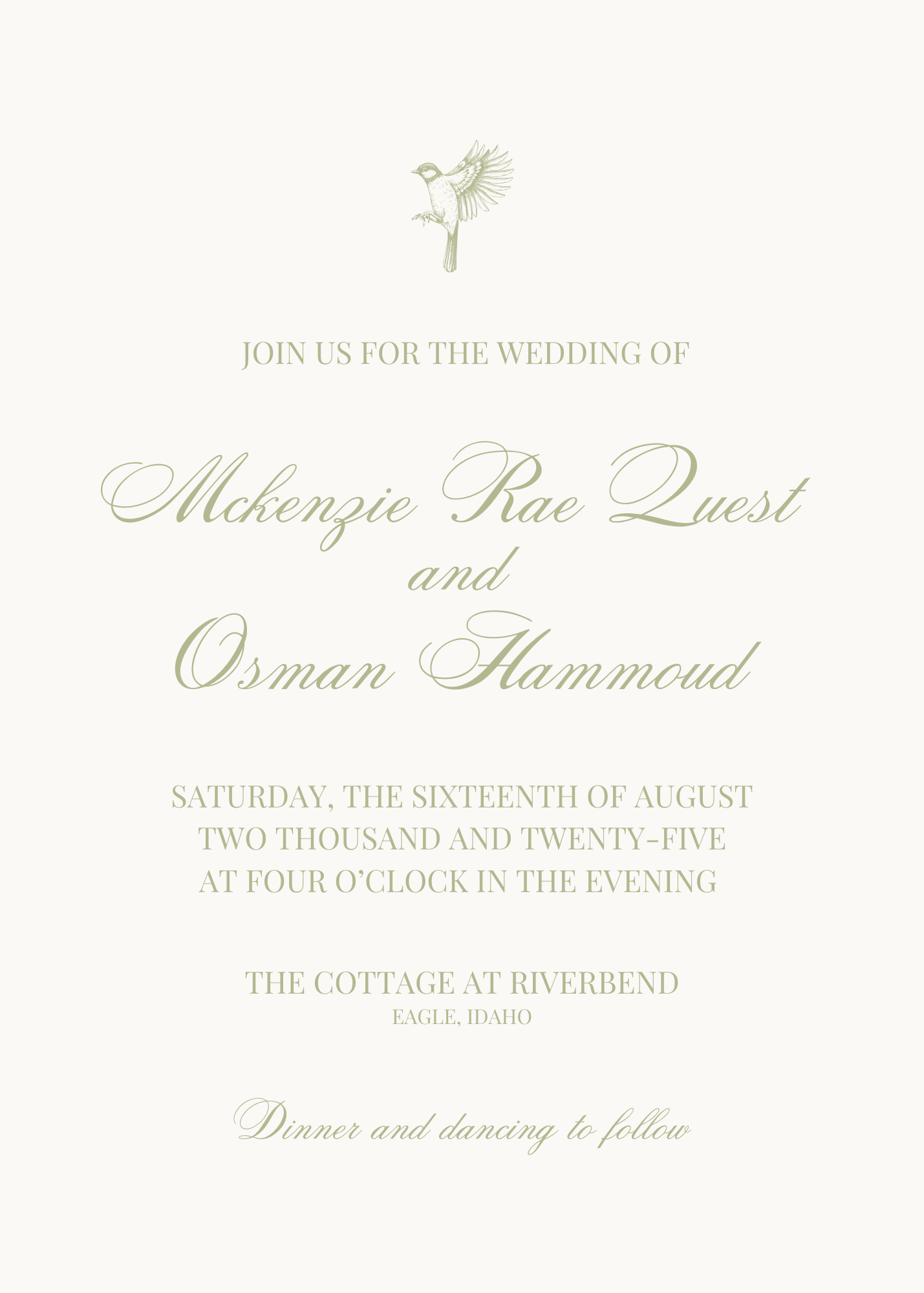 Wedding Invitation